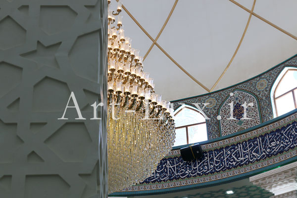 لوستر حباب دار مسجدی
