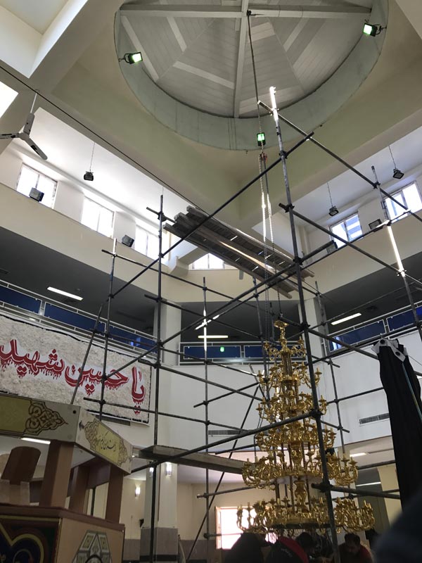 لوستر برای گنبد