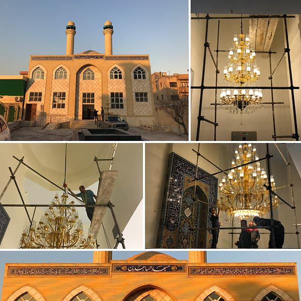 قیمت لوسترهای مسجدی
