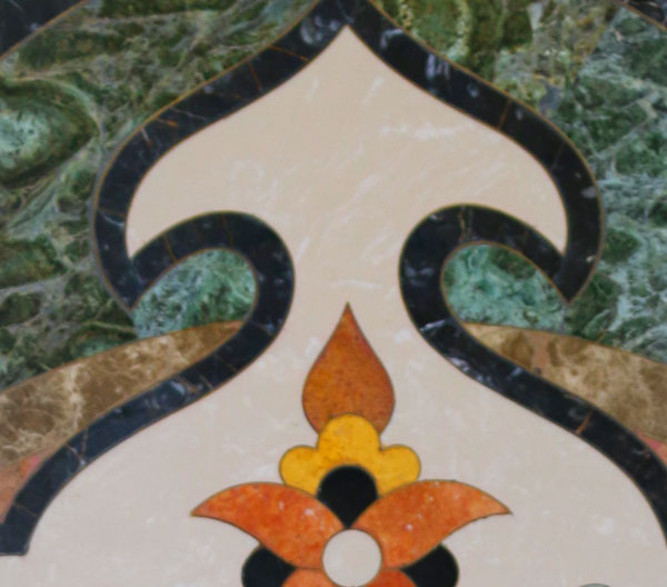 طرح سنگ کف ساختمان