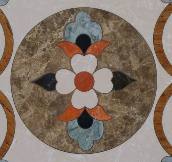 طراحی سنگ فرش تالار