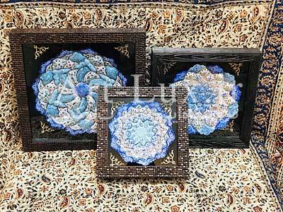 قاب میناکاری دیواری