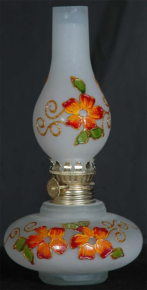 چراغ گرد سور نارنجی