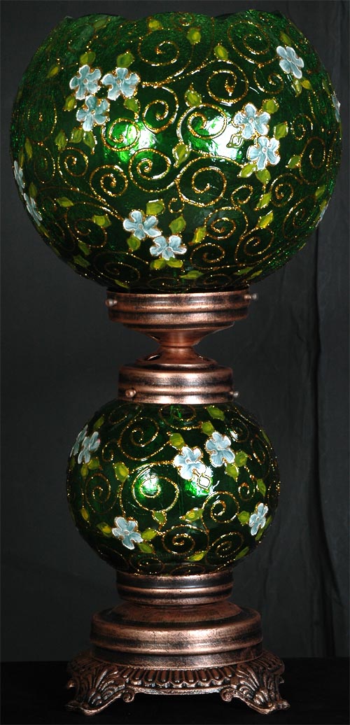 چراغ رومیزی سبز