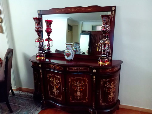 شمعدان شاه عباسی زرشکی