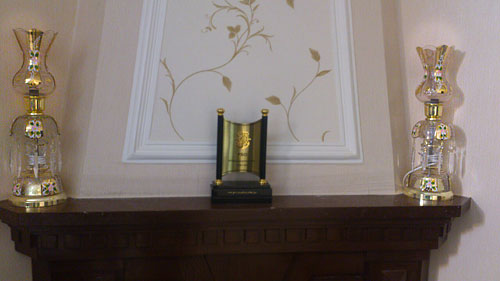 شمعدان طرح چک کوچک