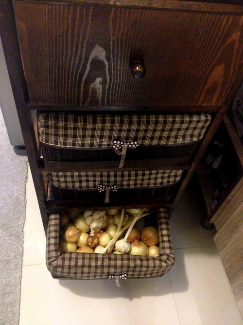 سبد جا پیاز
