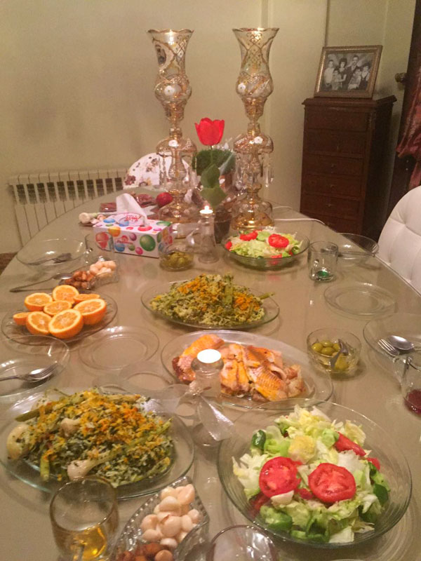 شمعدان برای سفره