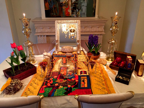 شمعدان برای سفره نذری