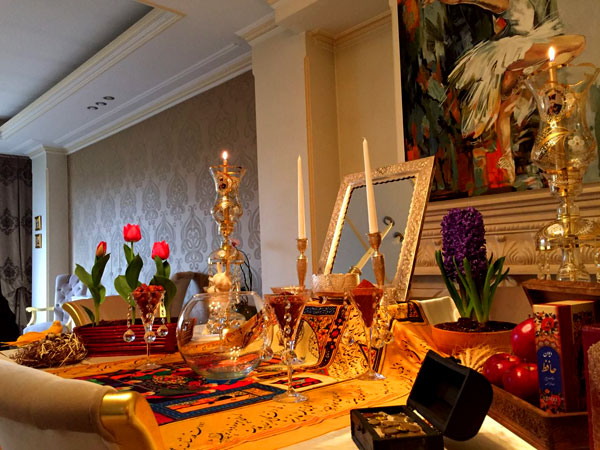 شمعدان برای سفره نظری