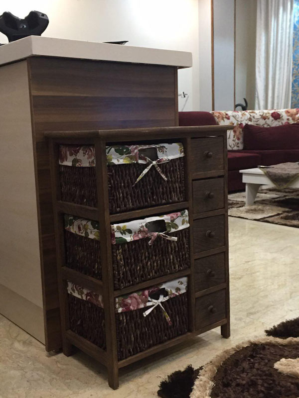 مدل سبد حصیری کشودار