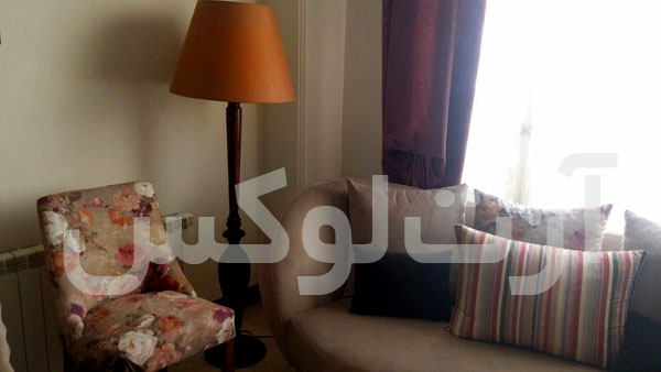 خرید آباژور کنار سالنی چوبی