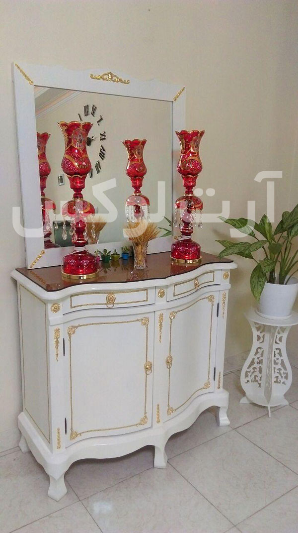 شمعدان شاه عباسی برای میز کنسول