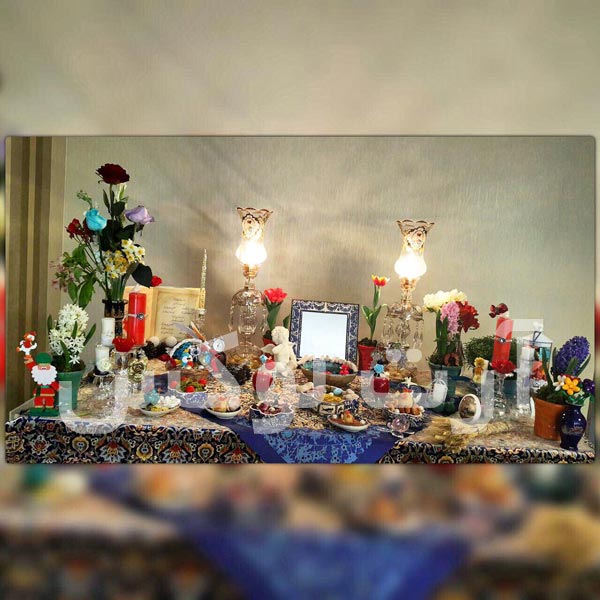 آیینه شمعدان شاه عباسی