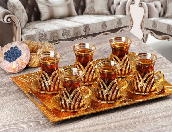 خرید سرویس چای خوری پیوتر ترکیه