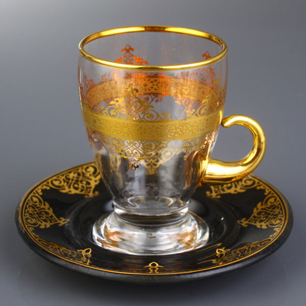 فنجان چای خوری مشکی