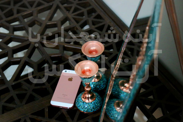 خرید آینه شمعدان عروس