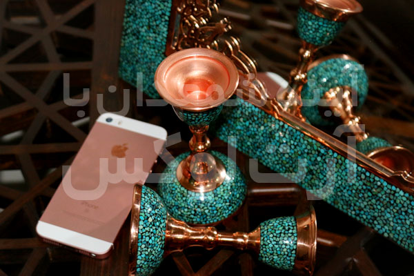 خرید آینه شمعدان عروسی