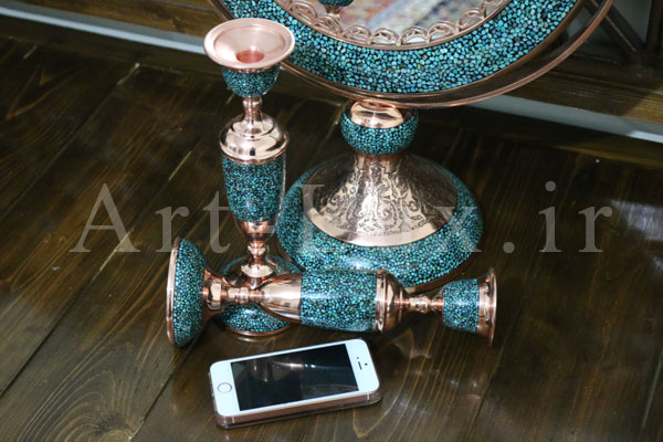 اینه و شمعدان سنتی اصفهان